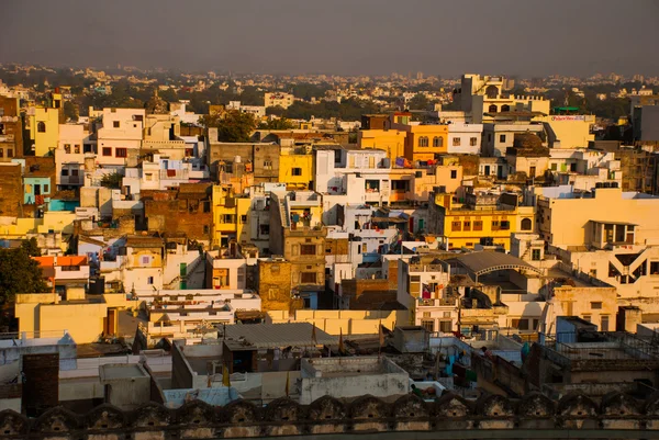 Blick auf die Stadt. udaipur, indien. — Stockfoto