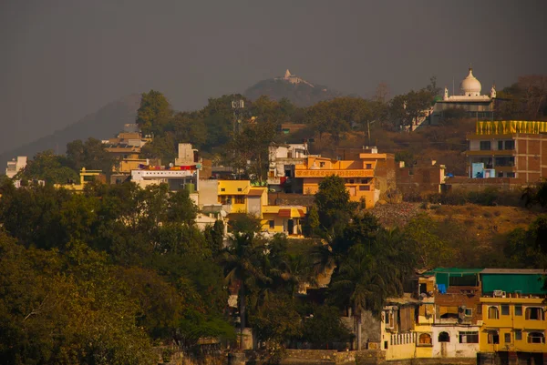Blick auf die Stadt. udaipur, indien. — Stockfoto