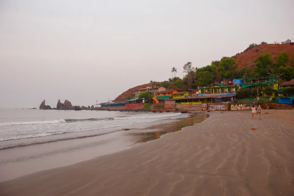 Praia de Arambol, Goa state, Índia . — Fotografia de Stock