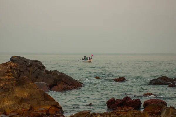 Arambol beach, stát Goa, Indie. — Stock fotografie