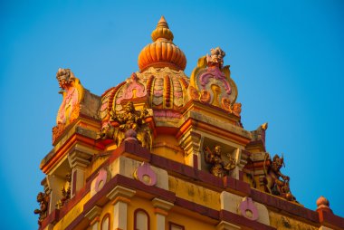 Goa tapınakta. Arambol. Hindistan.