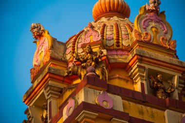 Goa tapınakta. Arambol. Hindistan.
