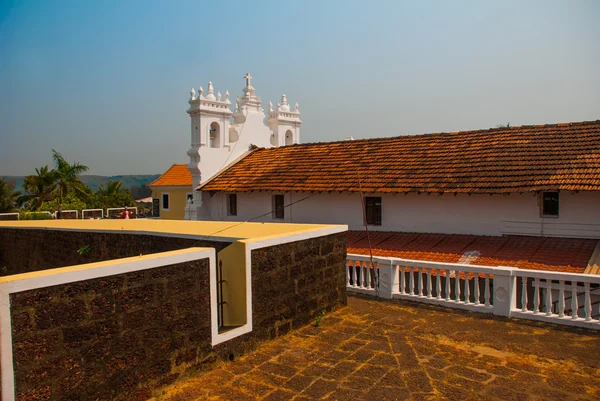 Forte Tiracol. Goa. Índia — Fotografia de Stock