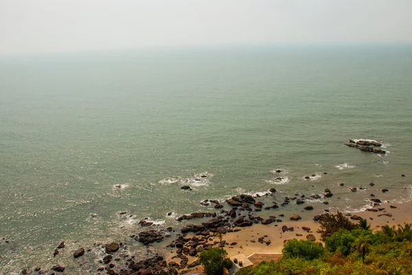Arambol beach, stát Goa, Indie. — Stock fotografie