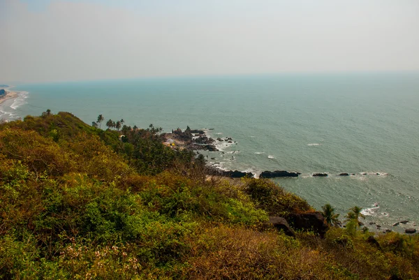 Arambol beach, stát Goa, Indie. — Stock fotografie