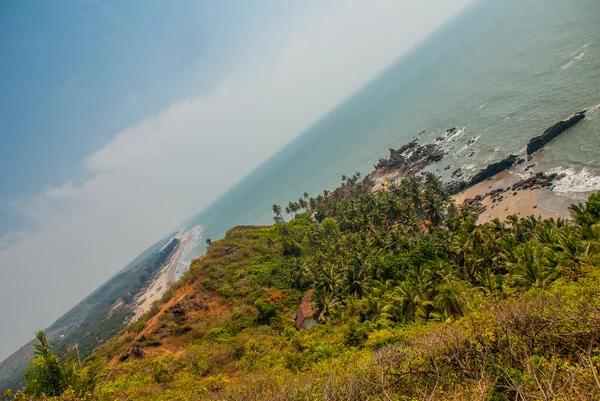 Arambol beach, stanu Goa, Indie. — Zdjęcie stockowe