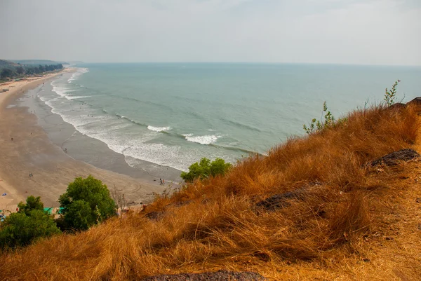 Spiaggia di Arambol, Stato di Goa, India . — Foto Stock