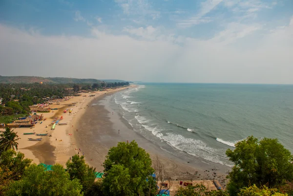 Praia de Arambol, Goa state, Índia . — Fotografia de Stock