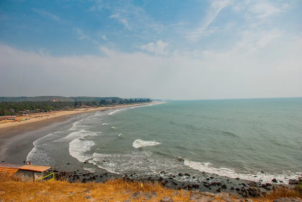 Arambol beach, devlet Goa, Hindistan. — Stok fotoğraf