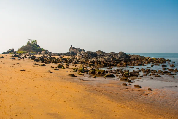 Spiaggia di Om, Gokarna, Karnataka, India — Foto Stock
