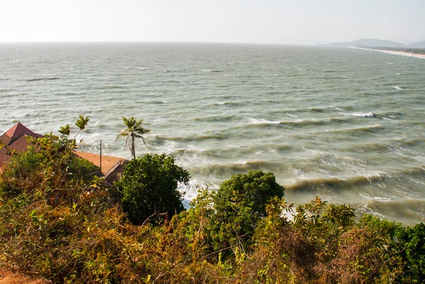 Nádherná pláž v Gokarna. Karnataka, Indie — Stock fotografie