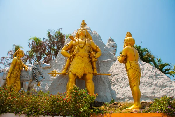 Szobor. Murudeshwar. Templom, Karnataka, India — Stock Fotó