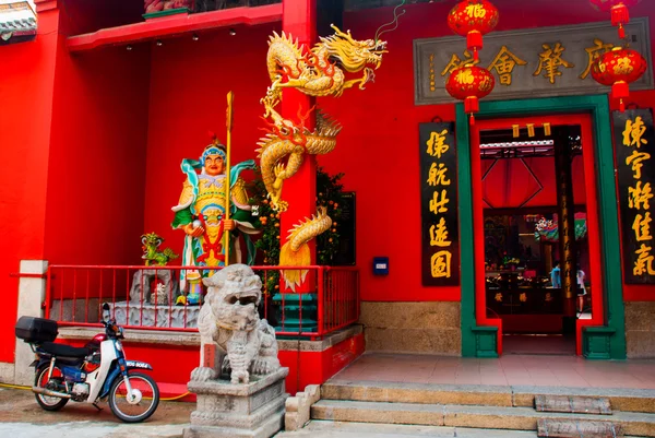 Chinese tempel. Kuala Lumpur, Maleisië. — Stockfoto