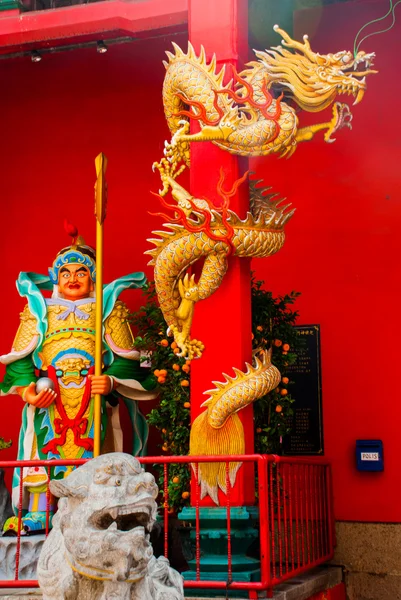 Chinese temple. Kuala Lumpur, Malaysia. — Stock Photo, Image