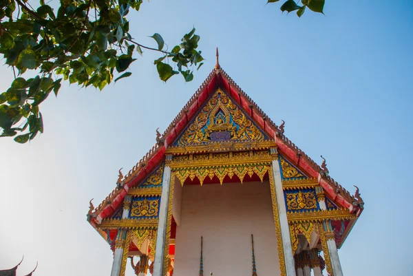 Buddhistický chrám. Hatyai. Thajsko. — Stock fotografie