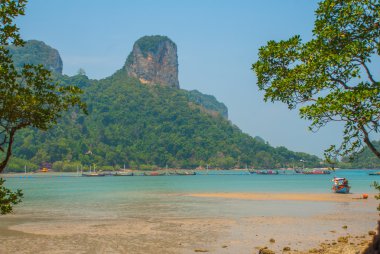 Rock. Railay Yarımadası. Krabi, Tayland.