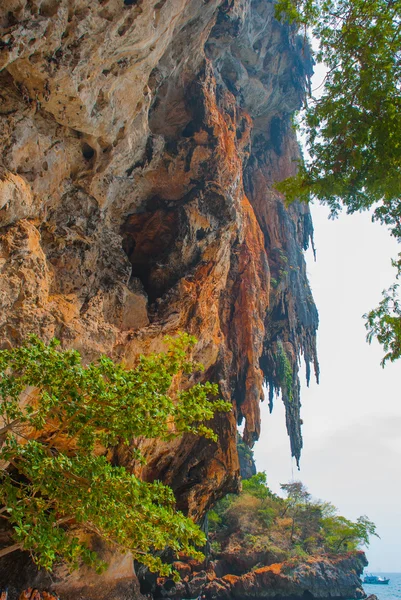 Phra Nang-grottan. Halvön Railay. Krabi, Thailand. — Stockfoto