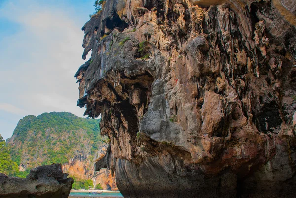 Wyspy. Rock. Krabi, Tajlandia. — Zdjęcie stockowe