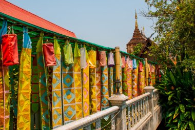 Tayland tapınak. Chiangmai.