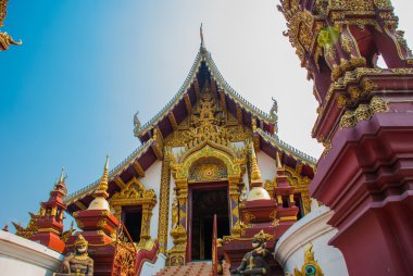 Tayland tapınak. Chiangmai.