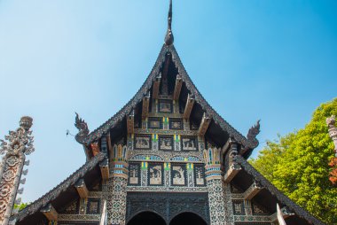 Tayland tapınak. Chiangmai.
