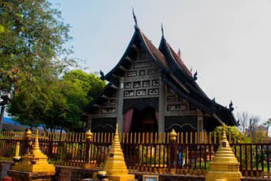 Tayland tapınak. Chiangmai.