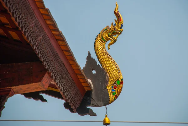Thailand Temple. Chiangmai. — Stock Photo, Image