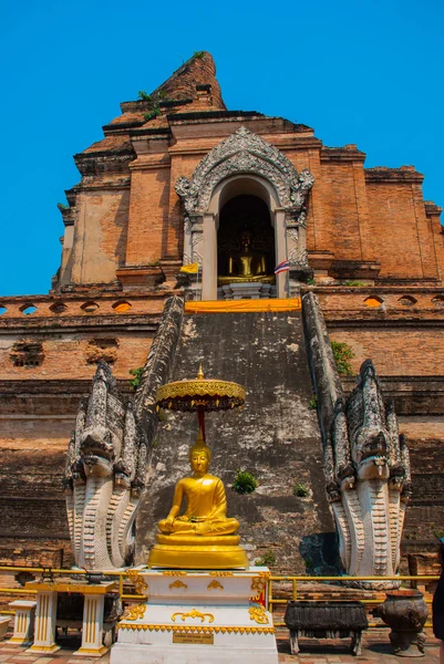 Sculptuur. Chiangmai Dragon.Thailand.. — Stockfoto