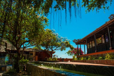 tapınak taş parkta. Nha Trang. Vietnam