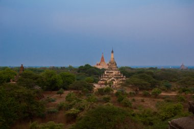 Antik tapınaklar Bagan, Myanmar. Burma