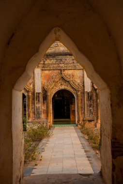 Antik tapınaklar Bagan, Myanmar. Burma