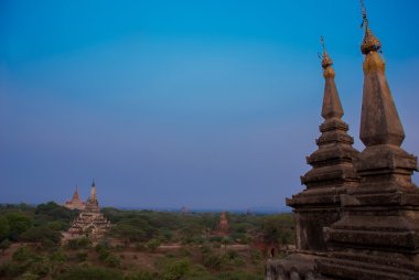 Antik tapınaklar Bagan, Myanmar. Burma