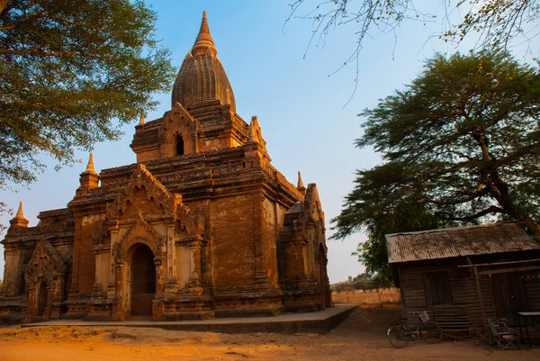 Templos antigos em Bagan, Myanmar. Birmânia — Fotografia de Stock