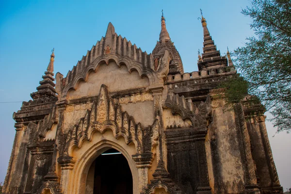 Antichi templi a Bagan, Myanmar. Birmania — Foto Stock