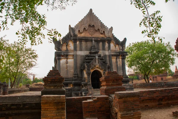 Templos antigos em Bagan, Myanmar. Birmânia — Fotografia de Stock