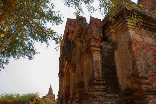 Templos antiguos en Bagan, Myanmar. Birmania — Foto de Stock