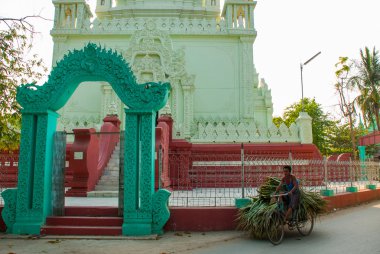 Pagoda. Amarapura, Myanmar. Burma.