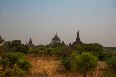Bagan, Myanmar 'daki antik tapınaklar