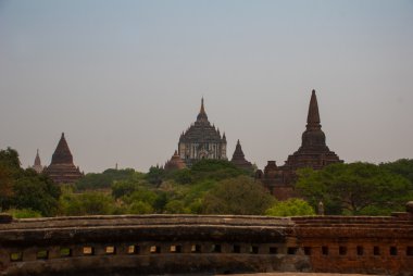 Bagan, Myanmar 'daki antik tapınaklar