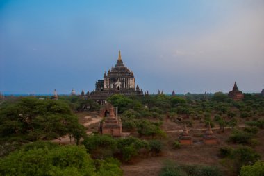 Antik tapınaklar Bagan, Myanmar. Burma