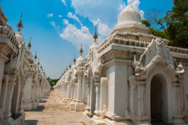 Mandalay, Myanmar Kuthodaw Pagoda. Burma.