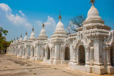 Mandalay, Myanmar Kuthodaw Pagoda. Burma.