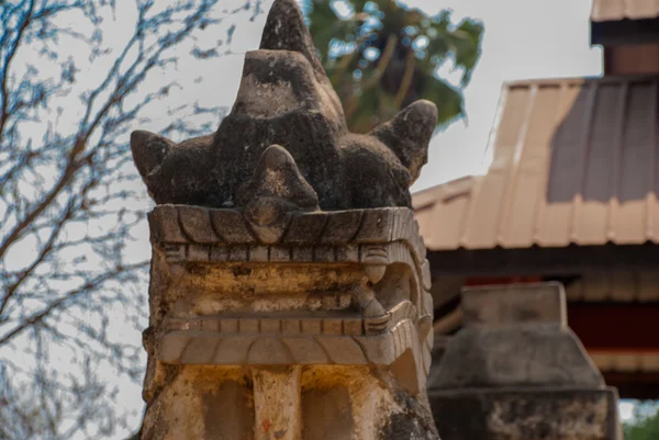 Templos antiguos en bagan, myanmar — Foto de Stock