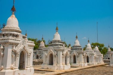 Mandalay, Myanmar Kuthodaw Pagoda. Burma.