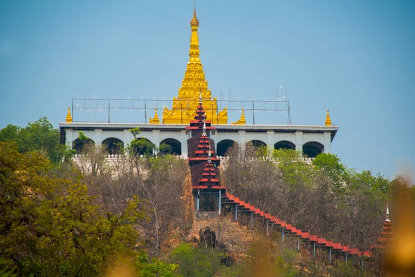 Hill Mandalay, Myanmar. Birma. — Stockfoto