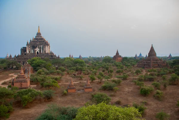 Antik tapınaklar Bagan, Myanmar. Burma