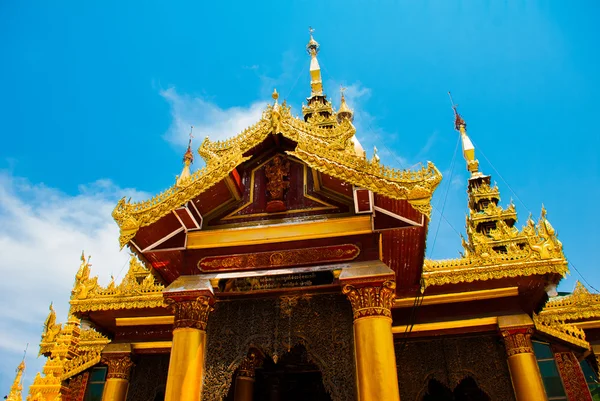 Shwedagon Paya pagode. Rangum, Mianmar — Fotografia de Stock