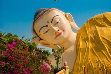 Mya Tha Lyaung yatan Buda. Bago. Myanma. Burma.