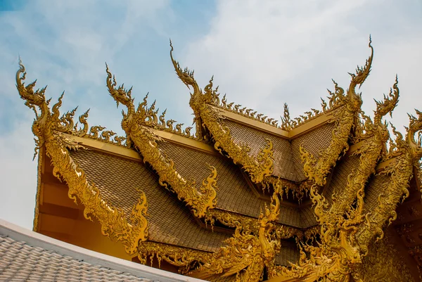 Golden Palace. Tuvalet. Chiang Rai, Tayland. — Stok fotoğraf