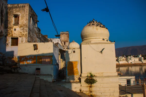 Pushkar. Indie. Pushkar je město v okrese Ajmer v Rajasthan — Stock fotografie